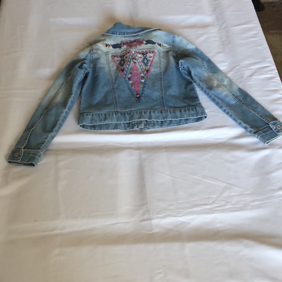 Girls size 12 Mudd Girls Denim Jacket - Picture 6 of 10